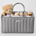 Blissful Diary Baby Diaper Caddy Organizer, Stylish Storage Basket by ForEveryBabysBetterLife