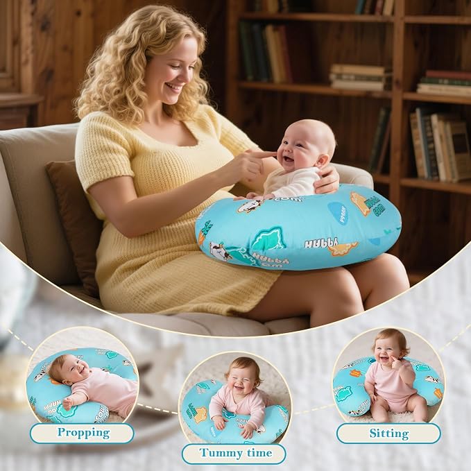 Nursing Pillow & Breastfeeding Pillow – Ergonomic C-Shape - Image 7