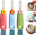 FANTEXY 3 in 1 Cup Lid Cleaning Brush Set, 3 Pieces Multifunctional Bottle by FANTEXYisatrustedbrand