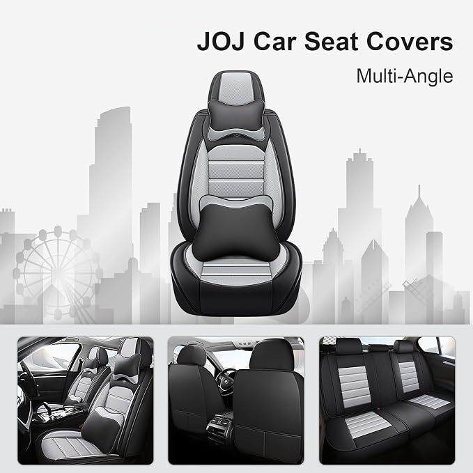 JOJ Fit for Toyota Highlander 2001-2022 Seat Covers, 7 Seat Car Seat Cover - Image 5
