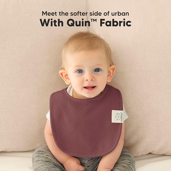 8-Pack Organic Baby Bibs for Girls, Boys - Image 2