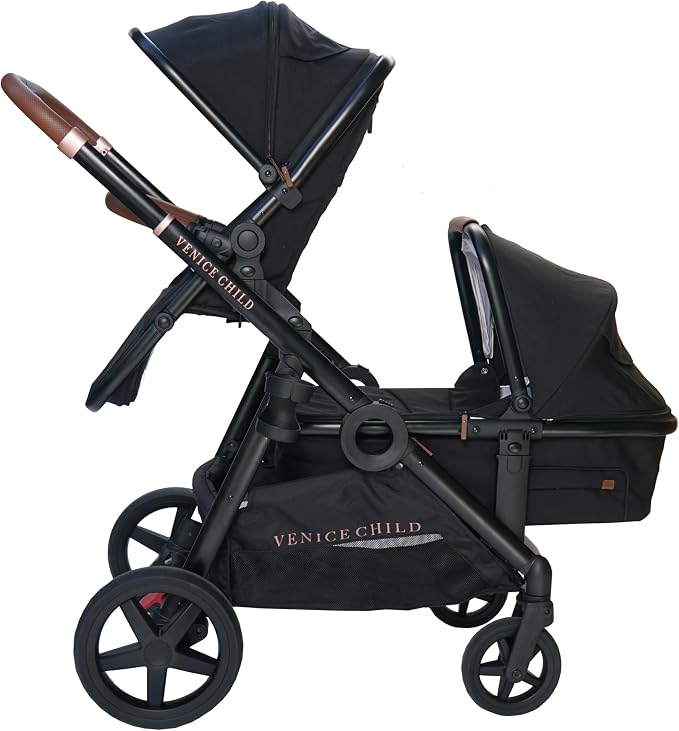 Venice Child Ventura Sit-n-Stand Convertible Stroller & Bassinet - Image 2
