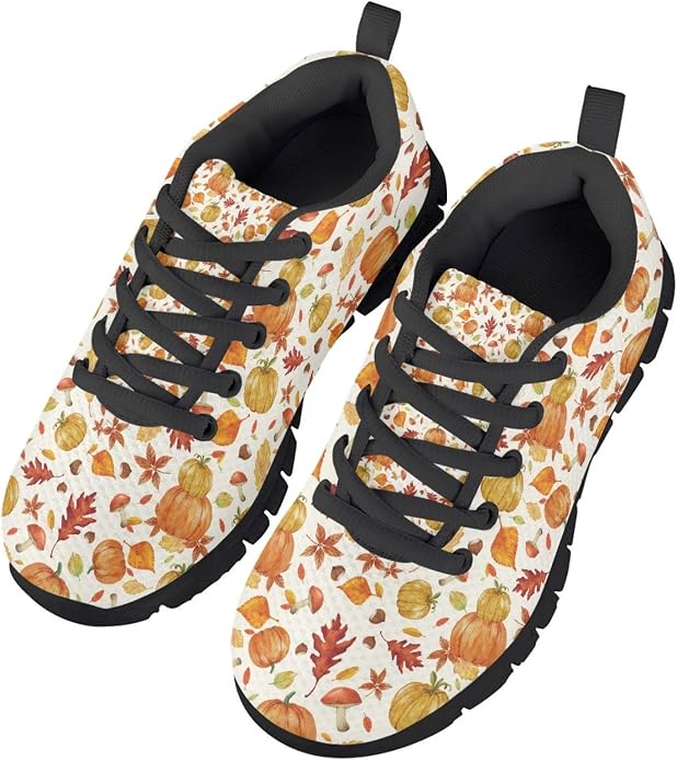 MARSVOVO First Shoes for Walking Boy Girl Athletic Lightweight Flexible Lace-up - Image 3