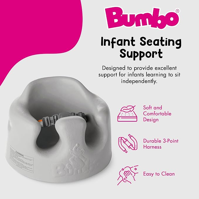 Bumbo Baby Infant Soft Foam Comfortable Support Wide Floor Seat - Image 2