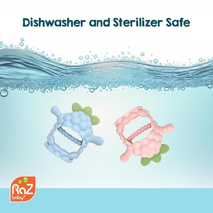 RaZbaby RaZberry Grip Silicone Teether Toy - Image 7