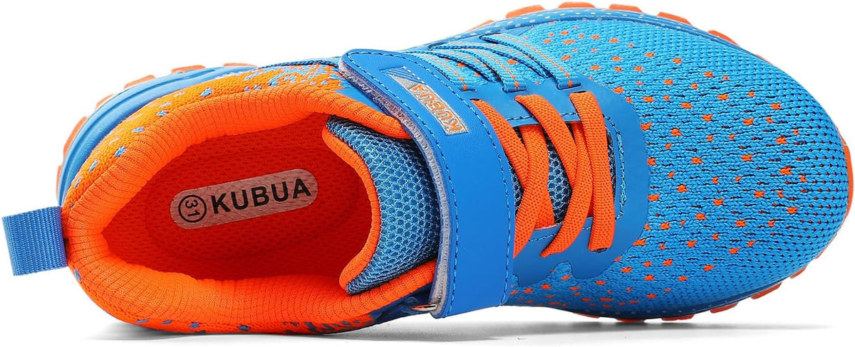 KUBUA Kids Sneakers for Boys Girls Running Tennis Shoes Lightweight Breathable - Image 3
