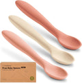 KeaBabies Silicone Baby Spoons, Self Feeding 6-12 months by KeaBabies