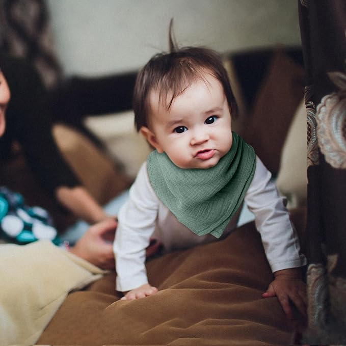 Muslin Receiving Blankets, Neutral Blanket Swaddling - Image 5