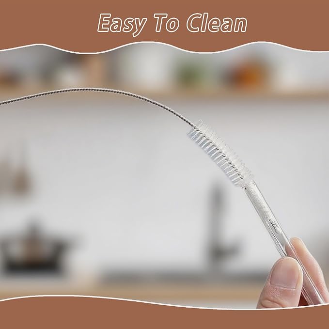 3 Pack Straw Cleaner Brush for Baby Bottles, Straw Brush Cleaner for - Image 6
