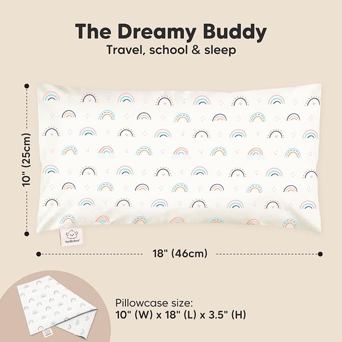 Toddler Pillow with Pillowcase - Image 3