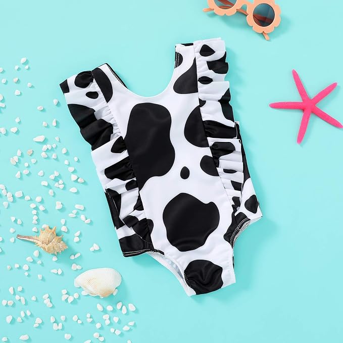 Happy Town One-Piece Infant Toddler Baby Girl Summer Swimsuit Watermelon - Image 2