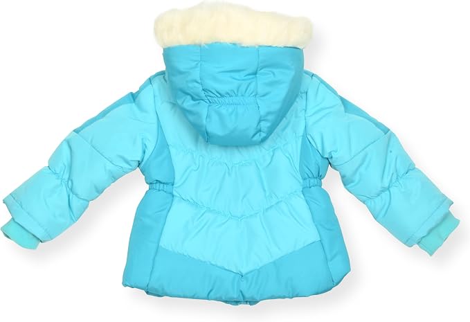 Arctic Quest Little Girls Bib Snow Pants and Ski Jacket Water-Resistant Snowsuit - Image 5
