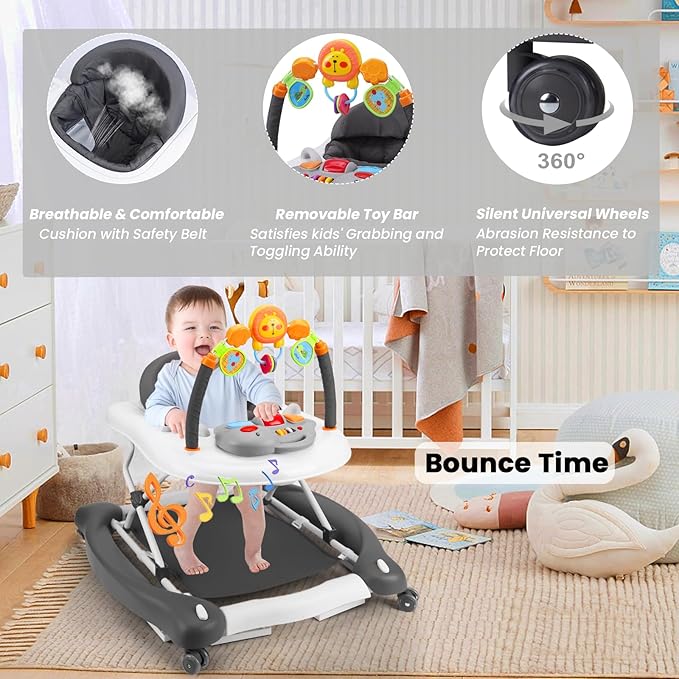 Baby Walker, 5-in-1 Baby Walkers - Image 4