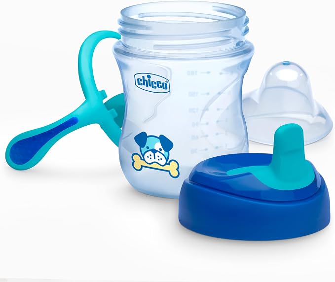 Chicco Semi-Soft Trainer with Bite-Resistant Spout and Spill-Free Lid 7oz.| - Image 6