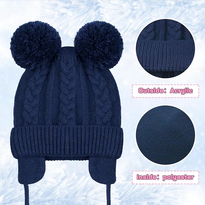 Duoyeree Toddler Winter Hat - Image 5
