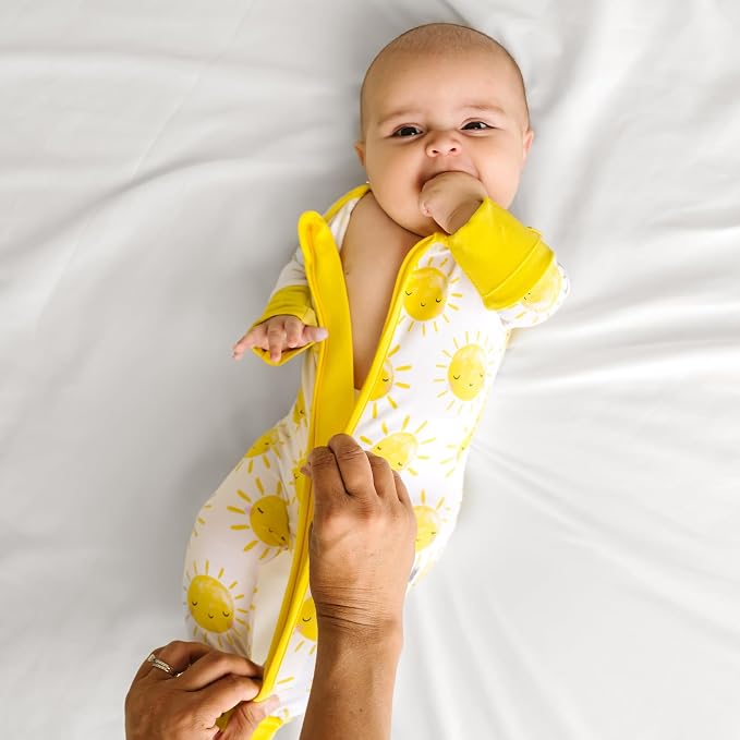 Little Sleepies Pajamas for Baby Boys & Girls, Viscose from Bamboo Baby Pajamas - Image 7