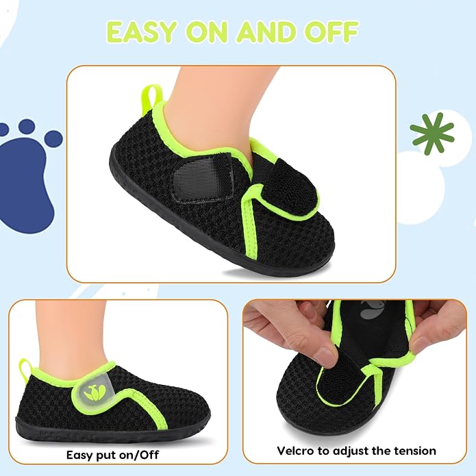 FEETCITY Baby Boys Girls First Walking Shoes Infant Sneakers Crib Shoes - Image 2