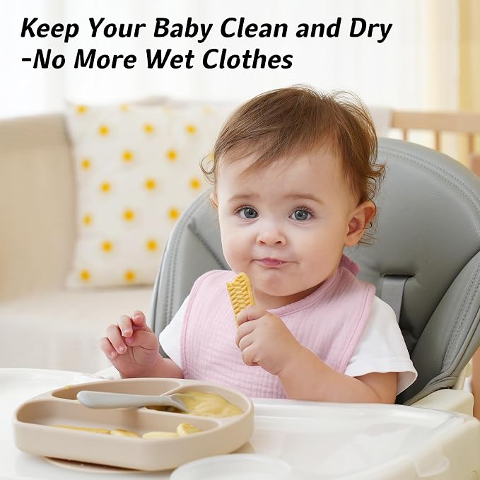 Muslin Baby Bibs Cotton Baby Drool Bandana Bibs - Image 4