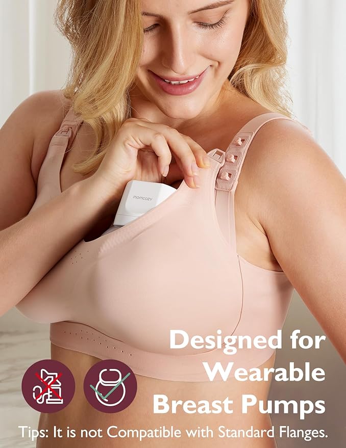Momcozy Pumping and Nursing Bra - Image 4