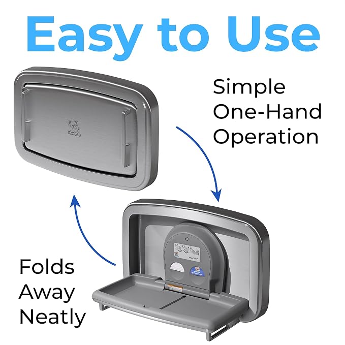 Koala Kare Baby Changing Station Horizontal Surface-Mounted, Model KB310-SSWM - Image 5
