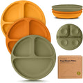 KeaBabies Suction Plates for Baby, Toddler by KeaBabies