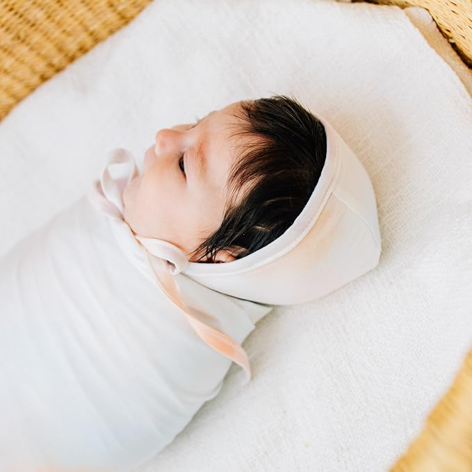 Copper Pearl Large Premium Knit Baby Swaddle Receiving Blanket Nova - Image 6