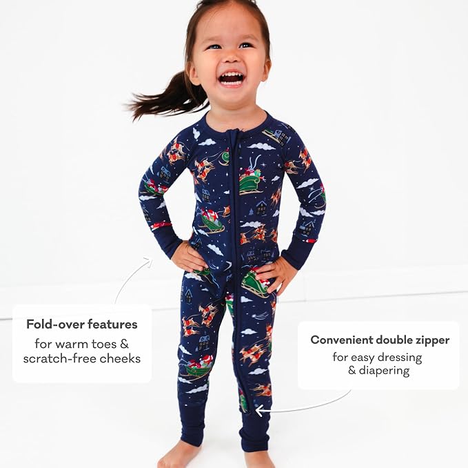 Little Sleepies Pajamas for Baby Boys & Girls, Viscose from Bamboo Baby Pajamas - Image 4