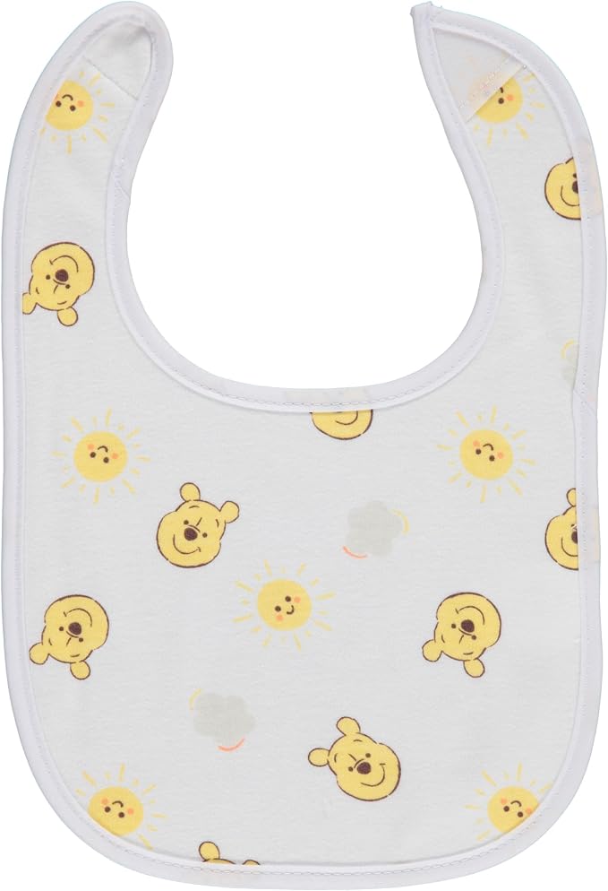 Disney 10-Pack Mickey Mouse Baby Bibs – Ten Soft, and Adjustable Cotton Bibs - Image 3