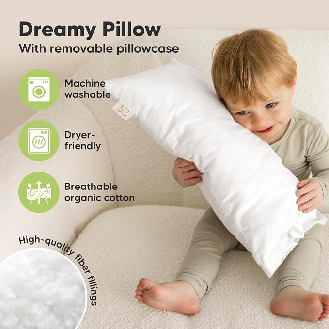 Toddler Pillow with Pillowcase - Image 4