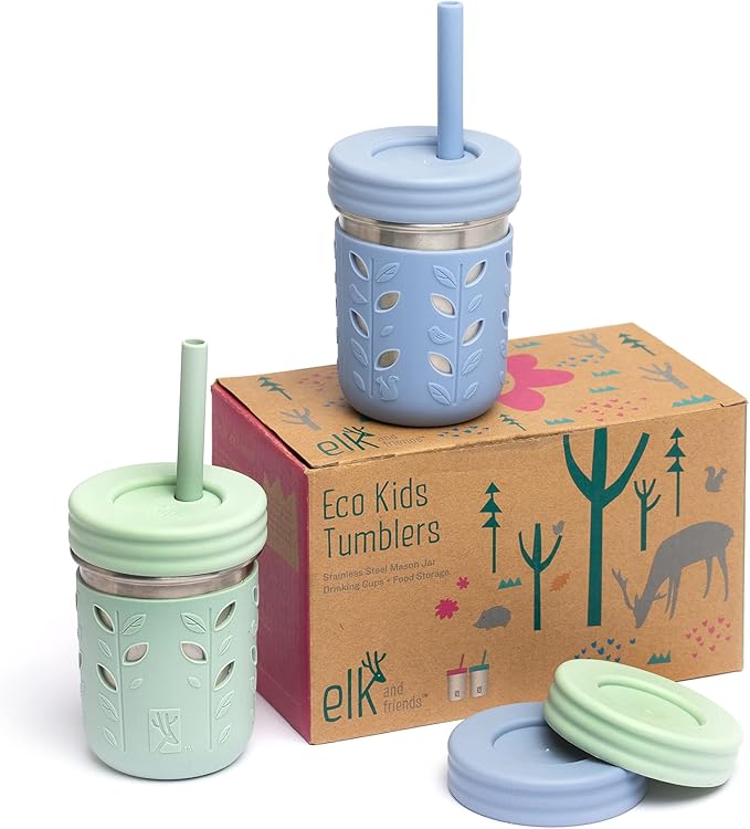 Elk and Friends 10oz Stainless Steel Kids + Toddler Drinking Cups | The by ElkandFriends