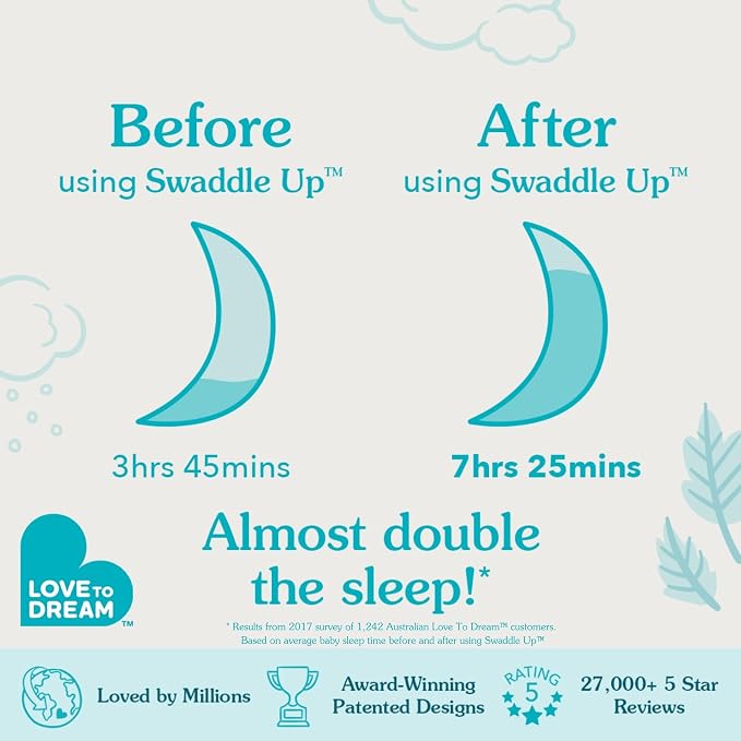 Love to Dream Swaddle UP Transition Bag Lite, Luxuriously Silky Soft Bamboo - Image 6