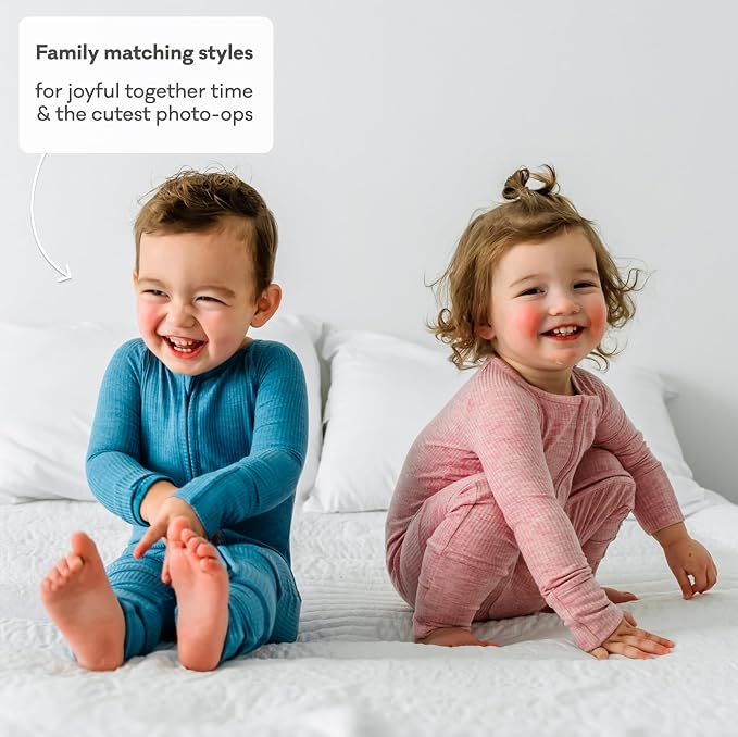 Little Sleepies Pajamas for Baby Boys & Girls, Viscose from Bamboo Baby Pajamas - Image 6