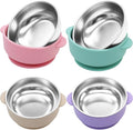 4 Pack Stainless Steel Baby Bowls by JVEOOBabyProducts-BuyNow