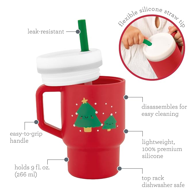 Infantino My 1st Tumbler, Silicone Sippy Cup - Image 5