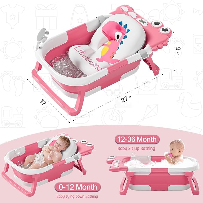 TPN Collapsible Baby Bathtub, Baby Bath Tub - Image 2