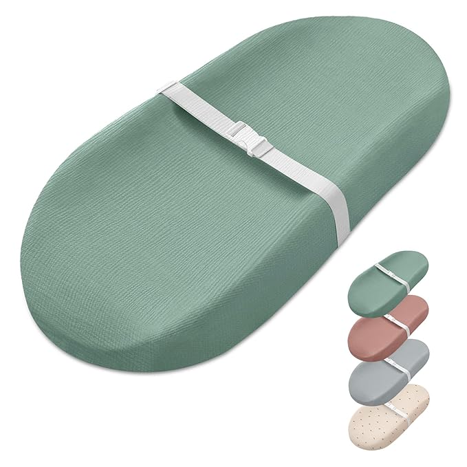 Blissful Diary Muslin Baby Changing Pad by ForEveryBabysBetterLife