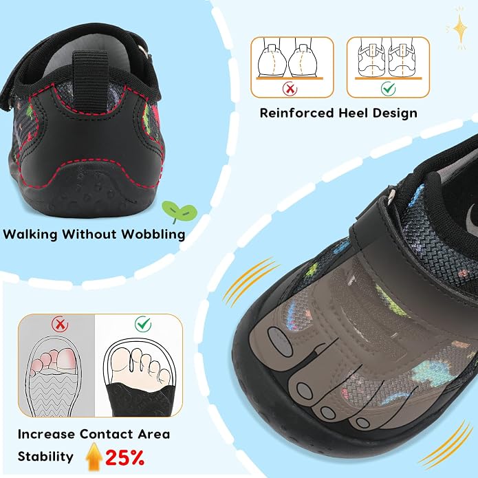 Scurtain Baby Shoes Boy Girl First Walking Shoe Infant Crib Breathable Sneakers - Image 3
