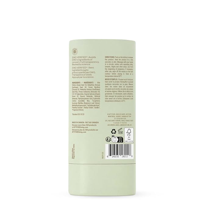 ATTITUDE Plastic-Free Pregnancy Stretch Mark Prevention Oil, EWG Verified - Image 8