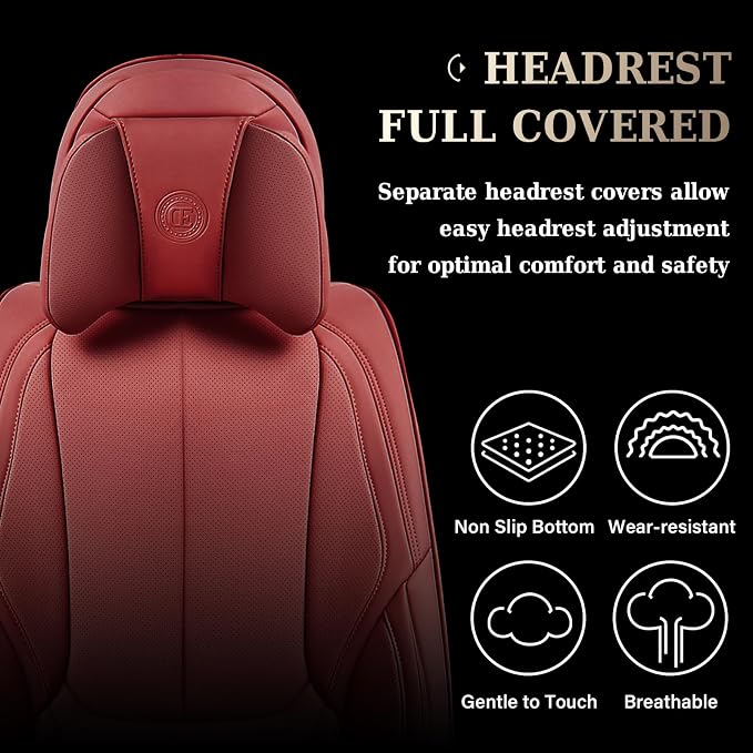 Coverado Universal Seat Covers Full Set, Universal Seat Covers - Image 3