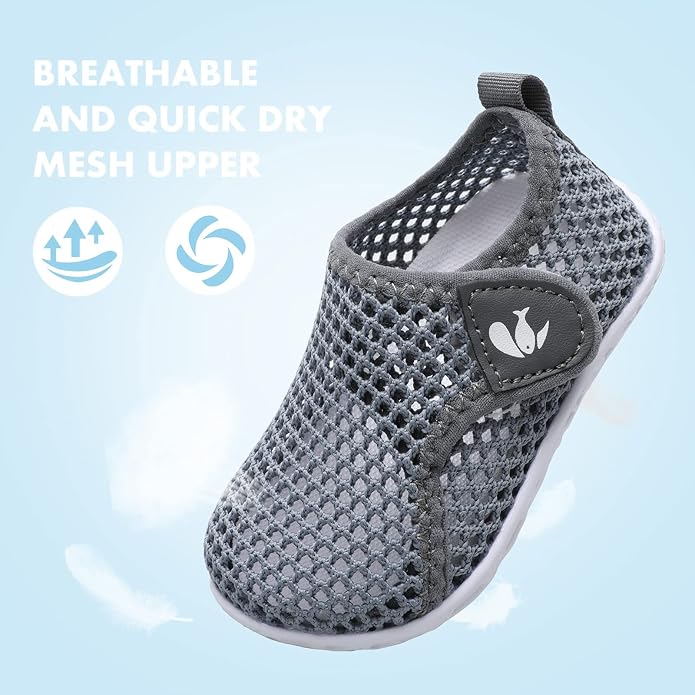 JOINFREE Baby Toddler Water Shoes Boys Girls Sandals Barefoot Kids Breathable - Image 3