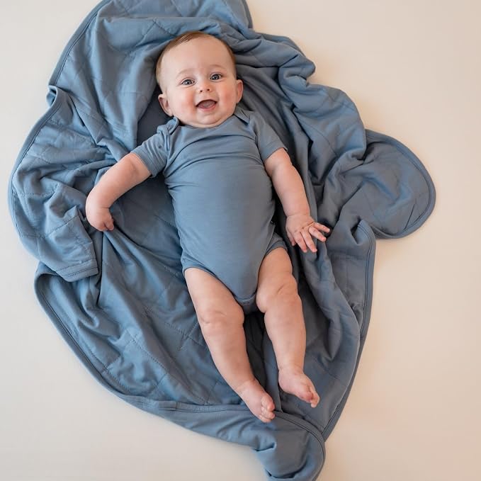 KYTE BABY Unisex Bodysuits, 97% Rayon made from Bamboo, 3% Spandex - Image 3