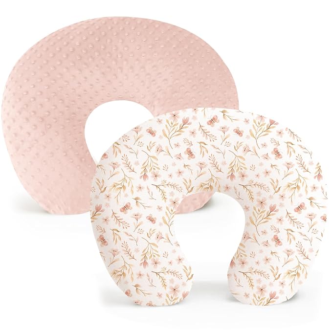Konssy 2 Pack Nursing Pillow Covers, Soft and Comfortable Nursing Cover by Konssy