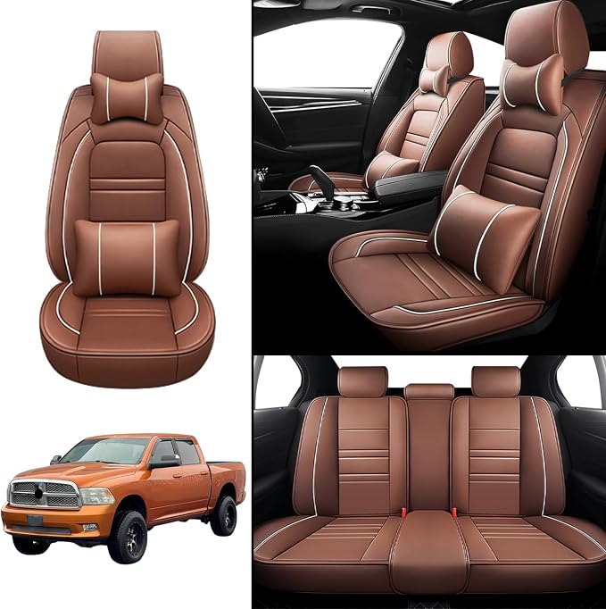 Car Seat Covers for Dodge ram 2004-2011 | 5-Seats Seat Covers, Waterproof Seat - Image 2