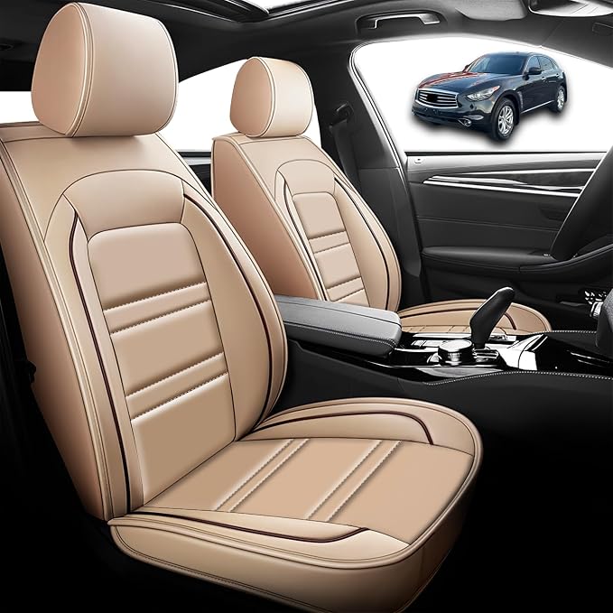 Seat Cover for Infiniti fx35 2003-2012 | Car Seat Covers Front Seats, - Image 2