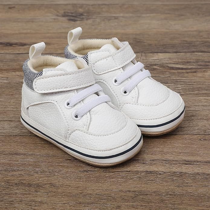 Clowora Baby Boys Girls Shoes Non-Slip Rubber Sole Sneakers Infant First - Image 2
