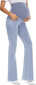 GLAMIX Women's Stretch Maternity Bootcut Jeans by GLAMIX