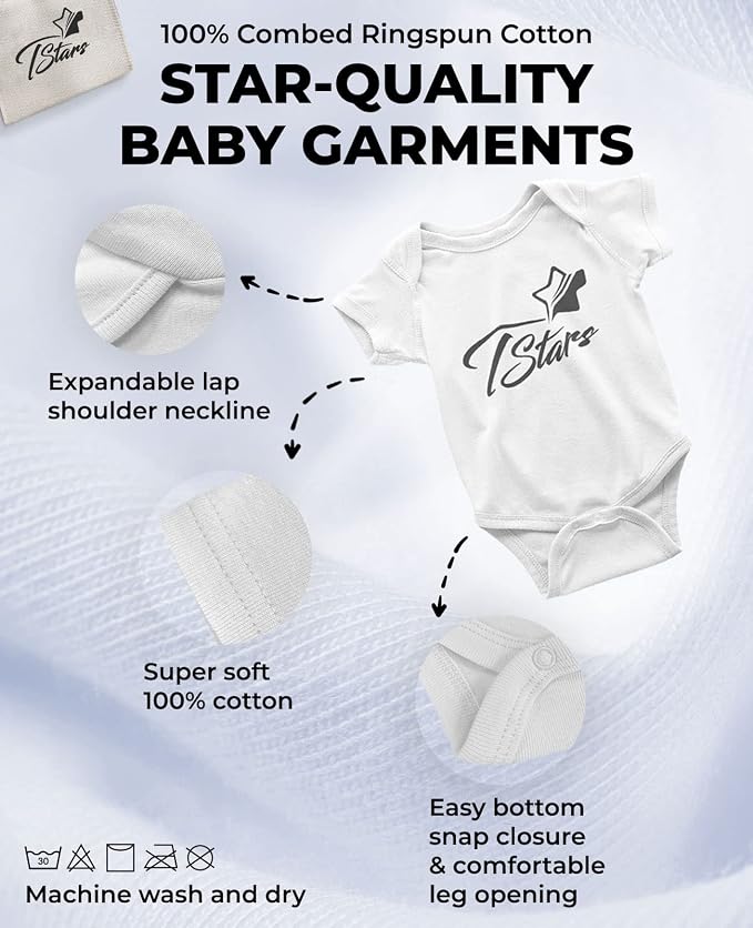 Tstars I Have the Best Mom Ever Baby Bodysuit Newborn Outfit Gift - Image 6