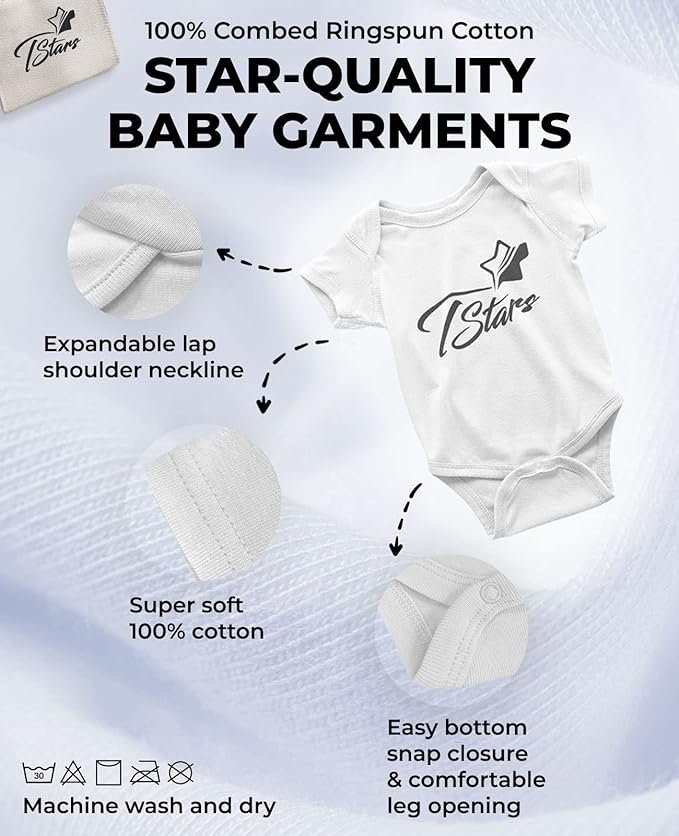 Tstars I Have the Best Mom Ever Baby Bodysuit Newborn Outfit Gift - Image 6