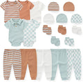 Unisex Baby Boy Girl Bodysuits Sets 20 Pack Cotton Casual New Born Clothes by JELYLOVE