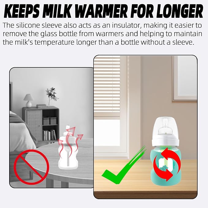 Silicone Baby Bottle Sleeves Compatible - Image 5